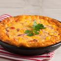 Spicy Chorizo and Tomato Frittata with Pepper Jack Cheese CMS