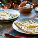 Chef Josh Gales Savoury Ham and Cheese Crepes with Sunny Side Up Eggs Holiday 2022 1280x720