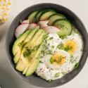 Egg and cottage cheese breakfast bowl 2