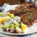 T Bone Steak and Summer Potato Salad